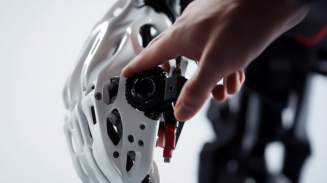 Hand Adjusting Mechanism on Futuristic Robotic Arm