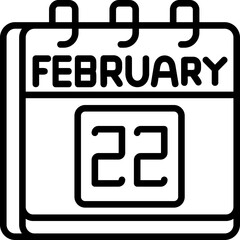 February 22 Icon