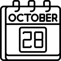 October 28 Icon