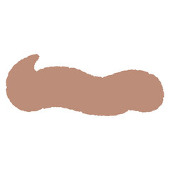 シンプルなうんこのイメージイラスト