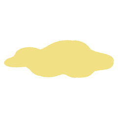 シンプルなおしっこのイメージイラスト