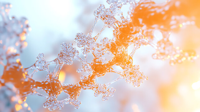 Molecular Structure Illuminated by Warm Light