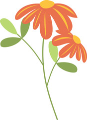 Spring Flowers Illustration