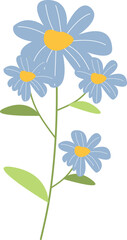 Spring Flowers Illustration