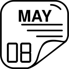 May 8 Calender Icon