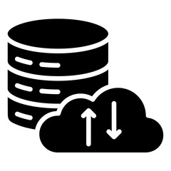 Cloud Database Icon