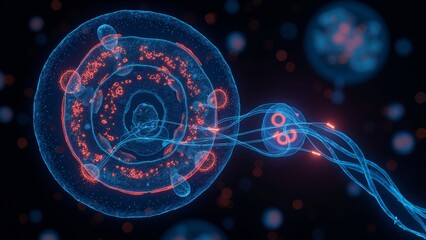 Dynamic images of microscopic cells