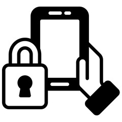 Mobile Security Icon