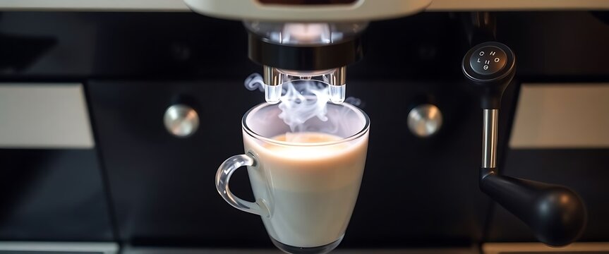 cup of coffee with steam coming out of it