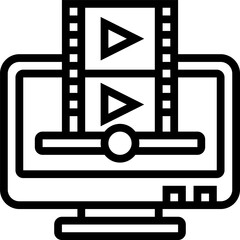 Obraz premium screen illustration on a white background 