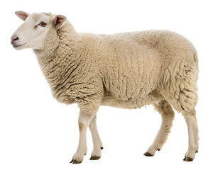 sheep Isolated on PNG or JPEG Background