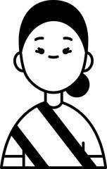 sri lanka illustration on a white background        