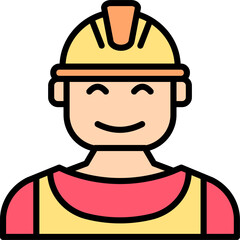 worker illustration on a white background       