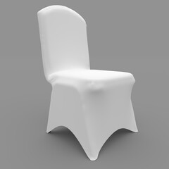 3d render Banquet Chair design element Furniture