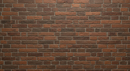 Naklejka premium Seamless brick wall texture, showing individual bricks and mortar with high clarity, urban style