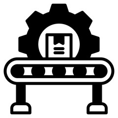 Industrial Equipment outline mixed icon