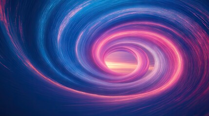Obraz premium Vibrant swirling vortex of colors in a vibrant abstract design.