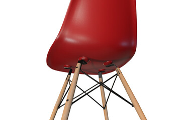 Vitra - Eames Plastic Side Chair DSW 3D Model
