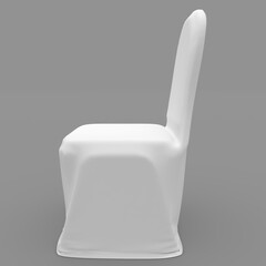 3d render Banquet Chair design element Furniture