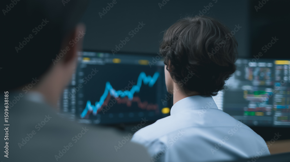 Poster market analysis and strategy: a focused view into a stock trading environment, with the main focus o