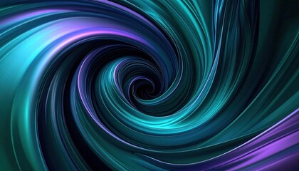 Abstract Swirling Vortex Design With Vibrant Colors