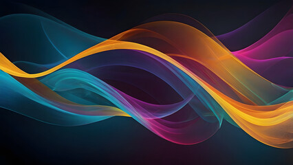 Naklejka premium abstract wave background