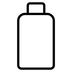 Cosmetic bottle, Skincare Beauty icon in vector illustration perfect for skincare, beauty, and personal care product packaging or UI design projects.