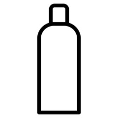 Cosmetic bottle, Skincare Beauty icon in vector illustration perfect for skincare, beauty, and personal care product packaging or UI design projects.