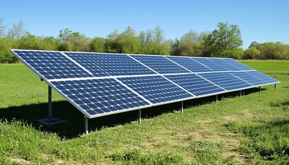 Big solar panel for industrial renewable energy