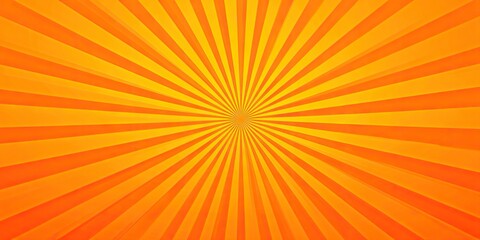 Sunlight abstract background. orange color burst background. Vector illustration. 