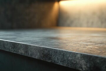Obraz premium Modern dark gray countertop