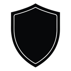 Bold triangle-shield silhouette with sharp edges, symbolizing strength, protection, and resilience in a clean, minimal, and powerful design.
