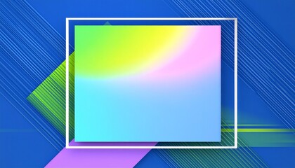 Trendy aesthetic elegant background frame.