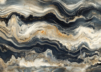 Obraz premium Polished White Marble Countertop Texture
