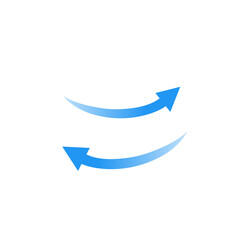 wind direction arrow sign