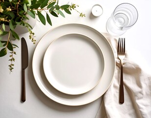 Elegant table setting