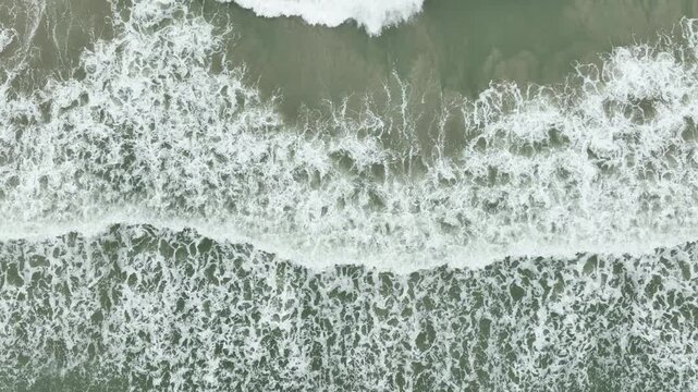 Nature of the beach and sea Summer with sunshine, sandy beaches, clear blue waters sparkling against the blue sky. On an island with good ecology and environment Background for summer vacation