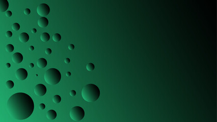 light green bubbles background.