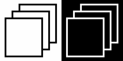 Document and Paperwork Icon Set. Contract, Agreement, and Letter Sheet Symbols