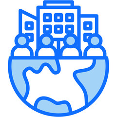 Obraz premium Corporate Social Responsibility Icon