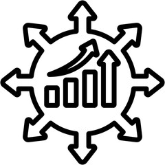 Market Expansion Icon