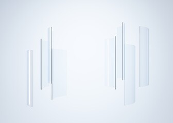 3D rendering simple product background