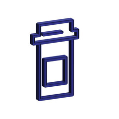 Medicine bottle icon design template
