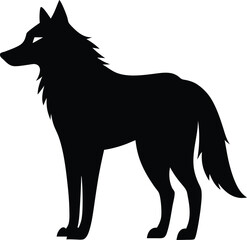 wolf vector illustration