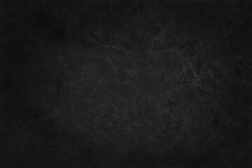 Dark grey black slate texture in natural pattern with high resolution for background and design art work. Black stone wall.