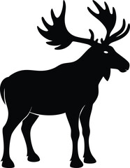 deer silhouette vector