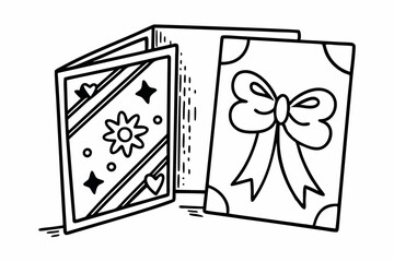 greeting card mockup