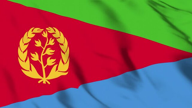 Animation Eritrea Waving Flag Video, Flag of Eritrea Unity
