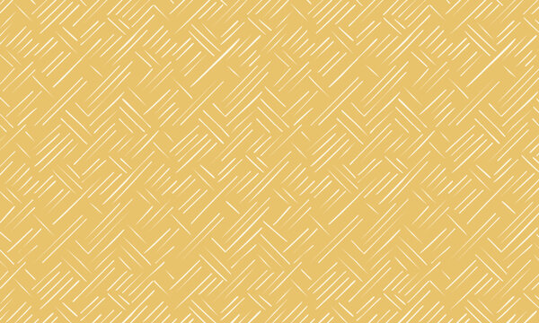 Abstract Gold Geometric Lines Seamless Pattern