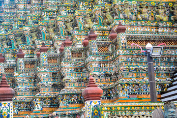 Wat Arun Bangkok Detailed Structure